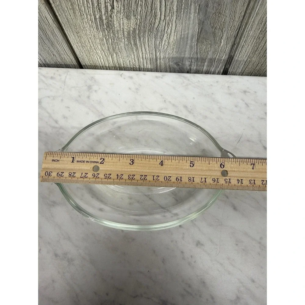 Pyrex by Corning 528 Clear Glass Oval Au Gratin Dish 1 Cup 250mL Made in USA